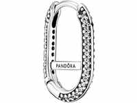PANDORA Damen Creole "Link-Ohrring 299682C01", 925er Silber, silber
