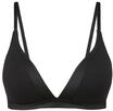 CALIDA Cate Triangel-BH, b&uuml;gellos, Satinblende, f&uuml;r Damen, schwarz, 80C