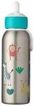 MEPAL Thermoflasche "Animal Friends", silber|t&uuml;rkis