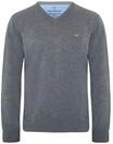 FYNCH-HATTON&reg; Pullover, V-Ausschnitt, f&uuml;r Herren, grau, XL