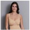ROSA FAIA Twin Firm Minimizer BH, Rippstruktur, Kontrastblende, f&uuml;r Damen, beige,