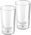 WMF Latte Macchiato Glas "Kineo", 2er-Set, transparent