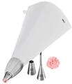 GEFU&reg; Spritzbeutel-Set, silber, 99