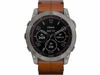 GARMIN® Touchscreen Smartwatch FĒNIX® 7X - SAPPHIRE SOLAR "010-02541", braun