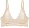 TRIUMPH Amourette Charm Bralette, Spitze, Schleifchen, f&uuml;r Damen, beige|gelb, 75B