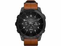 GARMIN® Touchscreen Smartwatch EPIX™ SAPPHIRE TITAN "010-02582-30", braun