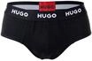 HUGO RED Slips, 3er-Pack, Logo-Bund, f&uuml;r Herren, schwarz, XL