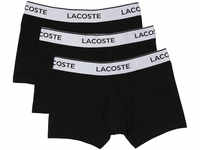 LACOSTE Pants kurz, 3er-Pack, Logo-Bund, für Herren, schwarz, L