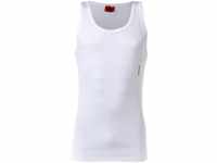 HUGO Unterhemd, 2er-Pack, gerippte Struktur, für Herren, weiß, XL