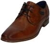 bugatti Businesshalbschuhe, Glattleder, atmungsaktiv, f&uuml;r Herren, braun, 44