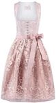 STOCKERPOINT Dirndl "Sidonia", 2-teilig, Stehkragen, f&uuml;r Damen, rosa, 40