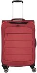 travelite 4-Doppelrollen-Trolley, Emblem, TSA-Schloss, rot