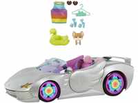Barbie Extra Spielzeugfahrzeug "Sports Car", silber