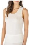 mey Exquisite Unterhemd, Rundhals, breite Tr&auml;ger, f&uuml;r Damen, wei&szlig;, 46