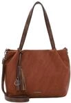Emily & Noah Shopper, Rei&szlig;verschluss, Web-Optik, f&uuml;r Damen, braun, 99