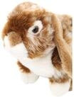 HERMANN Teddy COLLECTION&reg; Kuscheltier "Hase", sitzend, 20cm, braun