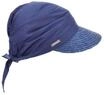 SEEBERGER Strohborte Schirmm&uuml;tze mit Stoffkopf 51175-0, blau, one size