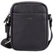 JOOP! Umh&auml;ngetasche "Cardona", Leder, Emblem, uni, f&uuml;r Damen, schwarz
