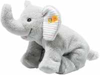 Steiff Soft Cuddly Friends Kuscheltier "Floppy Trampili", Elefant, 20cm, grau