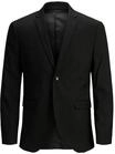 JACK & JONES Sakko, Reverskragen, Slim Fit, f&uuml;r Herren, schwarz, 56