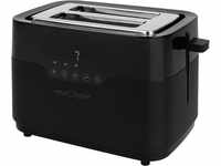 PROFI COOK® Toaster "PC-TA 1244", Bagel-Funktion, Brötchenaufsatz, schwarz