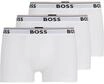 BOSS Pants, 3er-Pack, Baumwollmix, Logo-Bund, f&uuml;r Herren, wei&szlig;, M