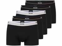 BOSS Bodywear Pants, 5er-Pack, Logo-Bund, für Herren, schwarz, M