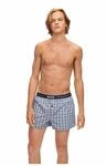 BOSS Nightwear Boxershorts, 2er-Pack, Eingriff, f&uuml;r Herren, blau|wei&szlig;, L