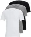 BOSS T-Shirt Classic, 3er-Pack, f&uuml;r Herren, grau|schwarz|wei&szlig;, M