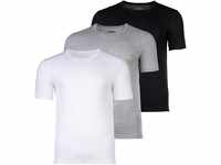 BOSS T-Shirt, 3er-Pack, Baumwolle, für Herren, grau, M