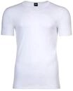 BOSS Unterhemd, 2er-Pack, Baumwolle, Slim-Fit, f&uuml;r Herren, wei&szlig;, M