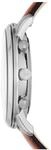 FOSSIL Herren Chronograph "FS5453", SILBER/BRAUN