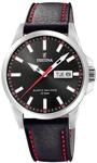 FESTINA Herren Armbanduhr "F20358-4", SCHWARZ/ROT