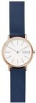 SKAGEN Damenuhr "SKW2838", ROS&Eacute;GOLD/ BLAU