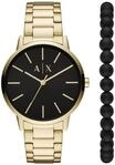 ARMANI EXCHANGE Herren Uhren-Set "AX7119", GOLD
