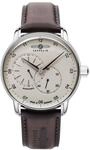 ZEPPELIN Herren Automatikuhr "8662-5", SILBER/BRAUN