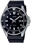 CASIO Herrenuhr "MDV-107-1A1VEF", silber/schwarz