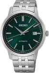 SEIKO Herren Automatikuhr "SRPH", SILBER/GR&Uuml;N, 99