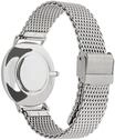 LIEBESKIND Armbanduhr, silber/wei&szlig;