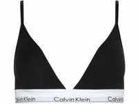 Calvin Klein Triangel-BH, Logo-Bund, für Damen, schwarz, XS