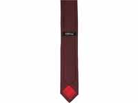 OLYMP Krawatte, einfarbig, für Herren, rot
