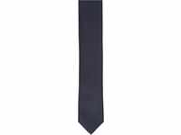 OLYMP Krawatte, handgefertigt, uni, für Herren, blau