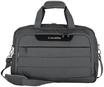 travelite Reisetasche, Frontfach, Schultergurt, grau
