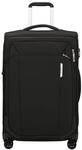 Samsonite 4-Doppelrollen-Trolley, Weichgep&auml;ck, TSA Kombinationsschloss, schwarz, 67