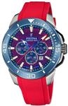 FESTINA Herren Chronograph "F20642", BLAU/ROT