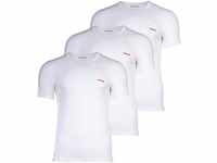 HUGO Unterhemd, 3er-Pack, Baumwolle, für Herren, weiß, XXL