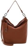 SURI FREY Schultertasche, Anh&auml;nger, uni, f&uuml;r Damen, braun