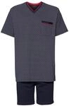 GÖTZBURG Shorty "Alan", 2-teilig, V-Ausschnitt, f&uuml;r Herren, blau, 52