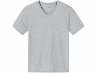 SCHIESSER T-Shirt, Single Jersey, Baumwolle, für Herren, grau, 56