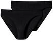 SCHIESSER Modal Essential Slips, 2er-Pack, f&uuml;r Damen, schwarz, 38